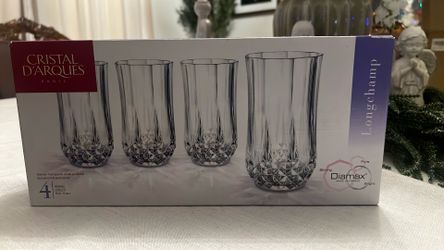 Glass Set of 4 Cristal D'Arques