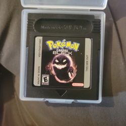Pokémon Creepy Black Gameboy 