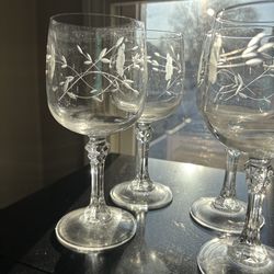 4 Glasses Brand is Princess House