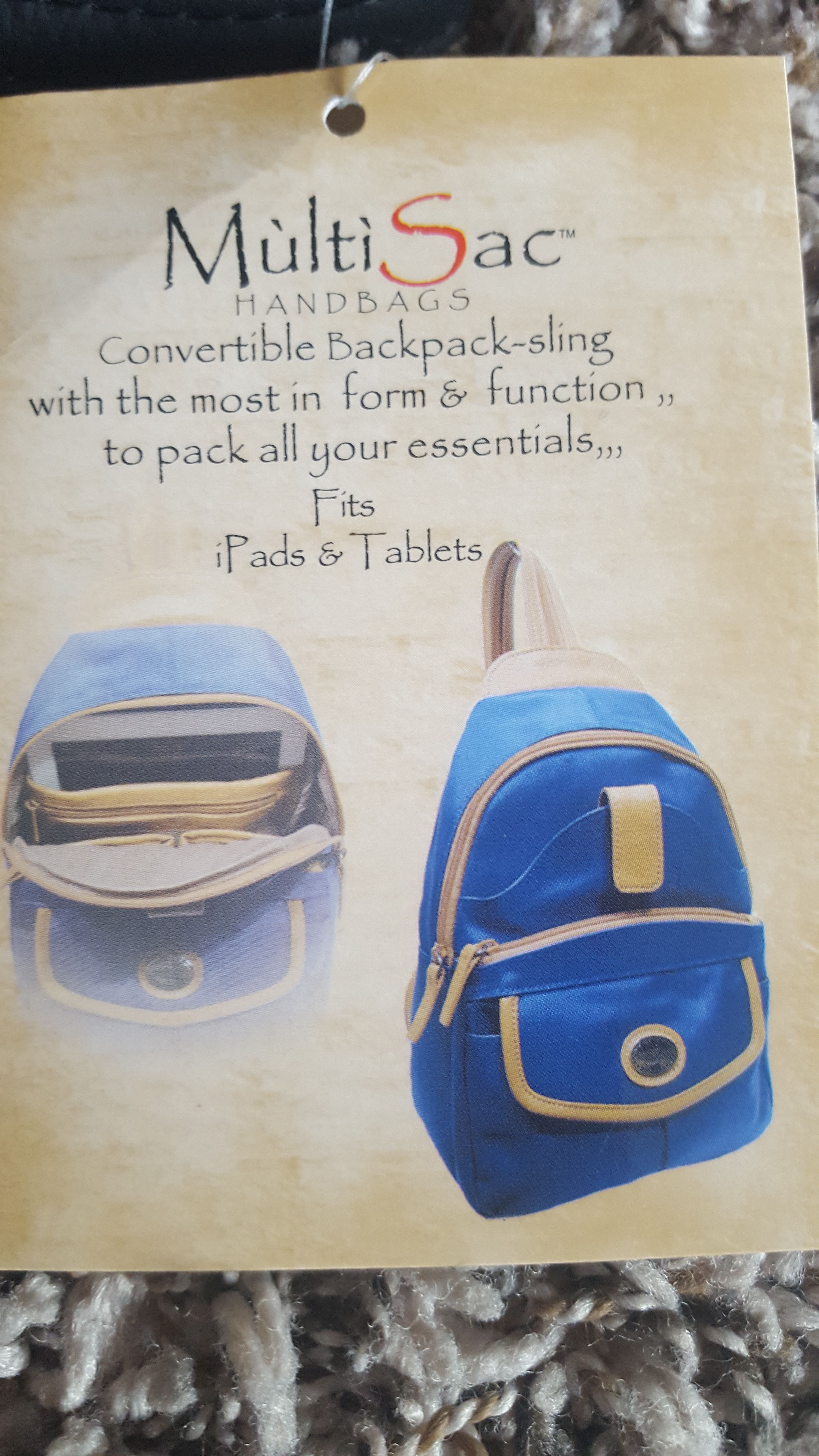 Multisac top jamie backpack