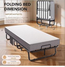 Folding bed