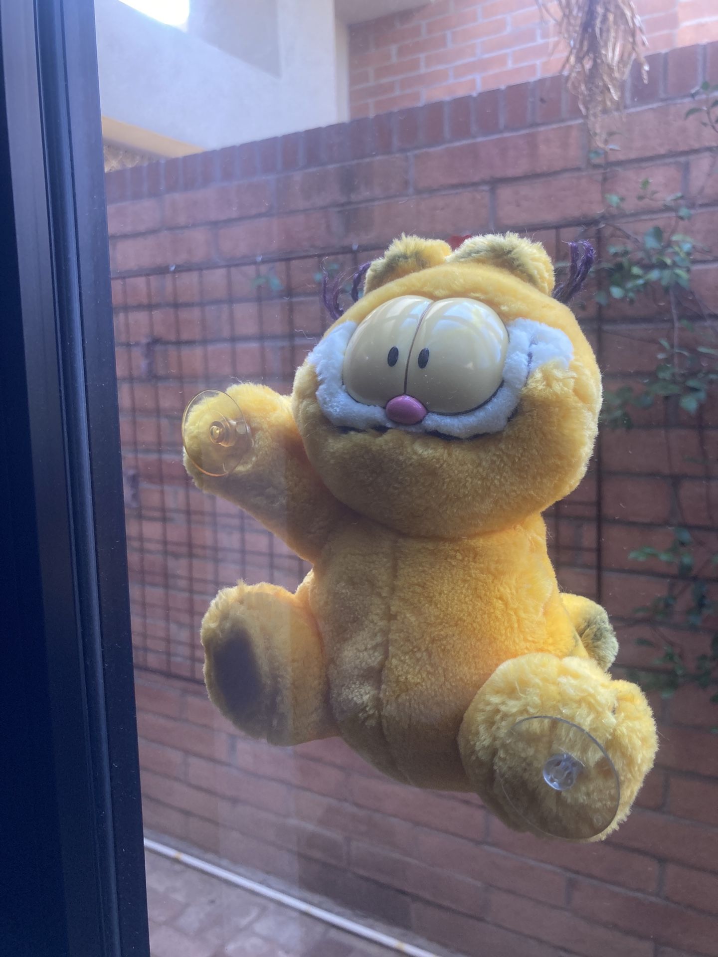 Vintage Garfield Window Cling Plush