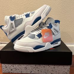 Jordan 4 Military Blue Sizes In Description 