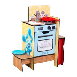 NEW! KidKraft Blue's Clues & You! Cooking-Up-Clues Wooden Play Kitchen & Handy Dandy Notebook
