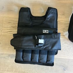 RUNmax 40 lb adjustable weighted vest