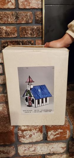 Stained Glass Church Decor Vintage