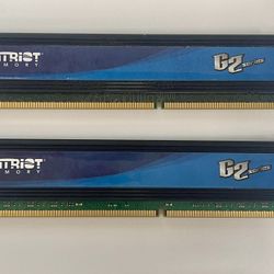 Patriot G2 Series 8GB Kit (2x4GB) 1333 MHz RAM