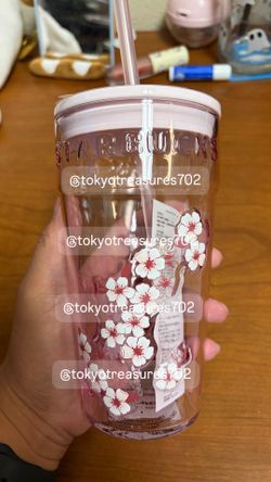 Starbucks x Cherry Blossom 2026 Glass Tumbler Japan Exclusive