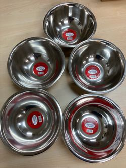 (5) 1.5 qt Alpine cuisine mixing bowls price for all 5