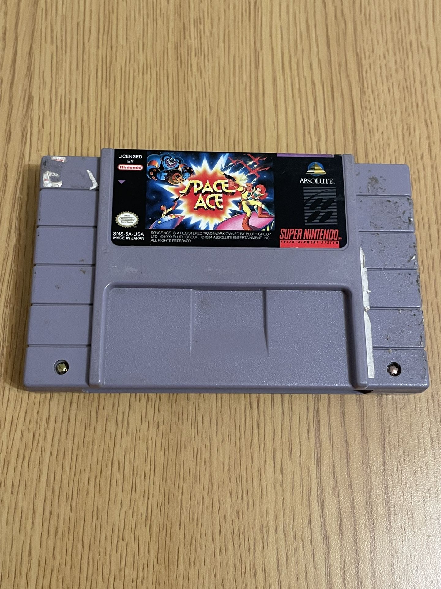 Super Nintendo Space Ace
