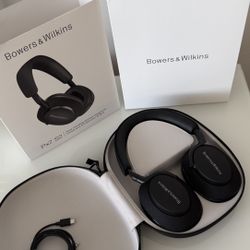 Bowers & Wilkins PX7 S2 Noise Canceling Headphones - Black 