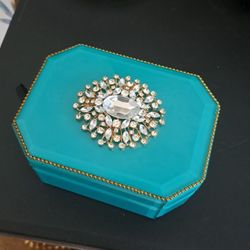 Beautiful Turquoise Jewelry Box