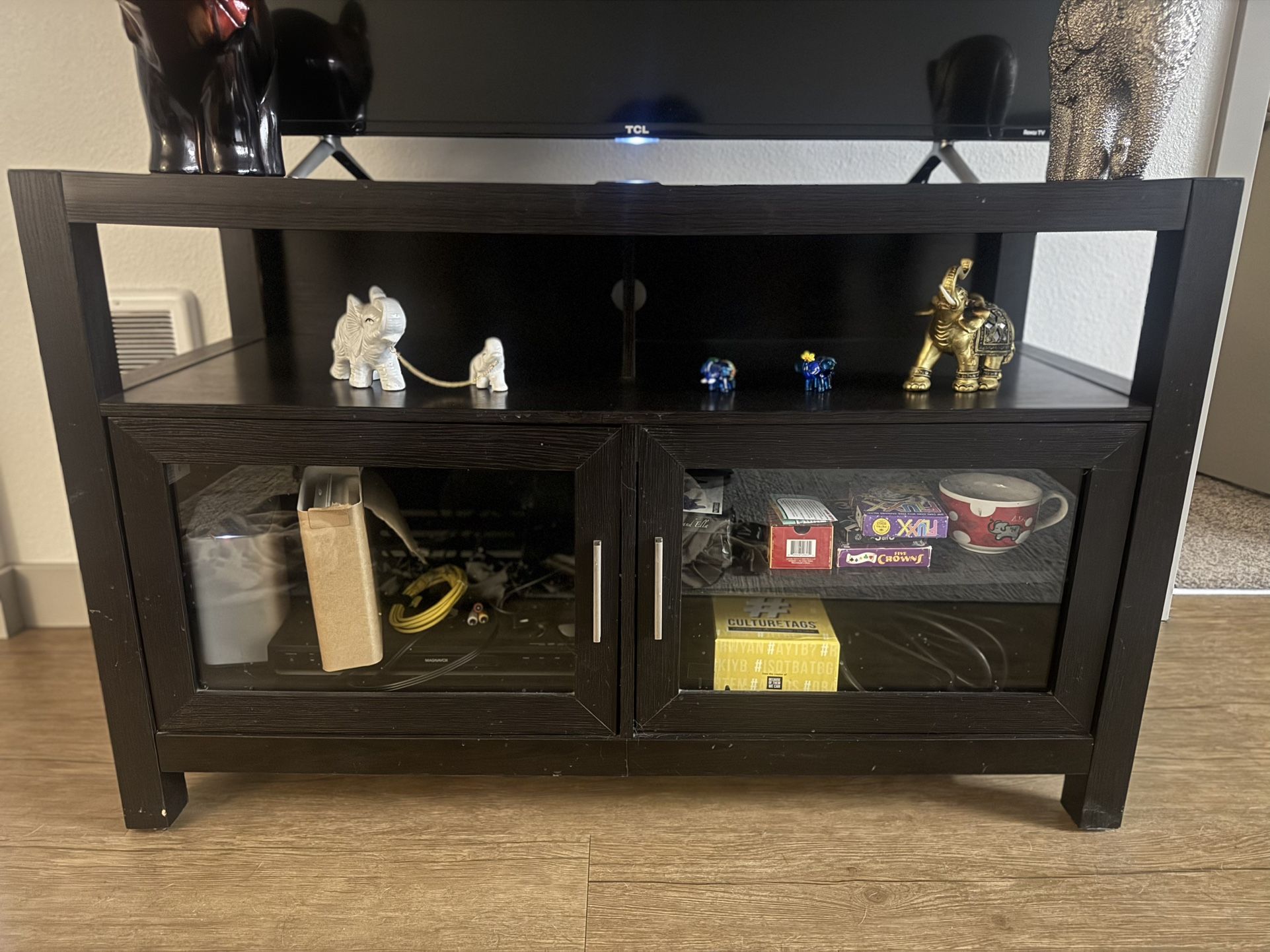 Wood TV Stand