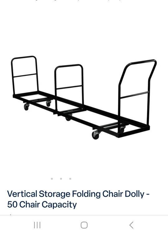 Chair Dolly (50 Folding Chairs) New In Box . I Have Two Of Them $50 Each