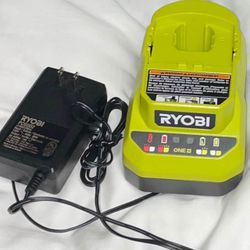 Ryobi ONE+ 18V Lithium-Ion Charger. Class 2 Battery Charger 