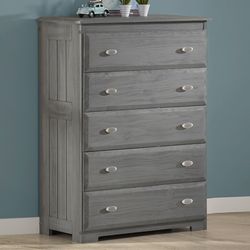 Westport Gray 5 Drawer Chest