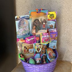 DISNEY MOANA EASTER BASKET