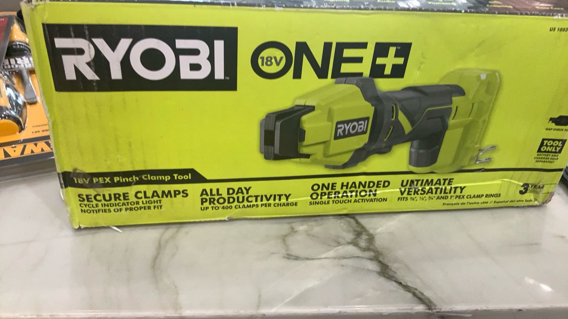 Ryobi P660 Lithium- Ion Cordless PEX Tubing Clamp Tool BRAND NEW Tool Only. Cheapest Price Anywhere