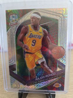 Lakers  Rajon  Rondo  Parallel  Card