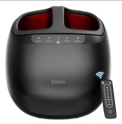 Brand New- ibreo Foot Massager with Heat black