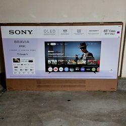 New 65 Inch Oled Sony XBRC Smart TV 4K UHD brand new in the box. 