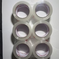 Pacific Mailer 6 PK Packing Tape 2in X 110yds