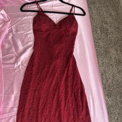 Red/ Burgundy Dress