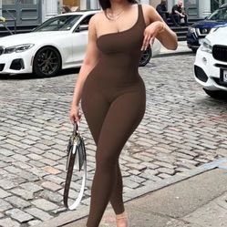 Brown One Piece 