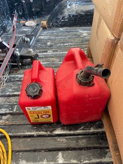 Gas Jugs 2gal & 1gal