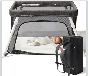 Lightweight Travel Crib Guava Lotus
