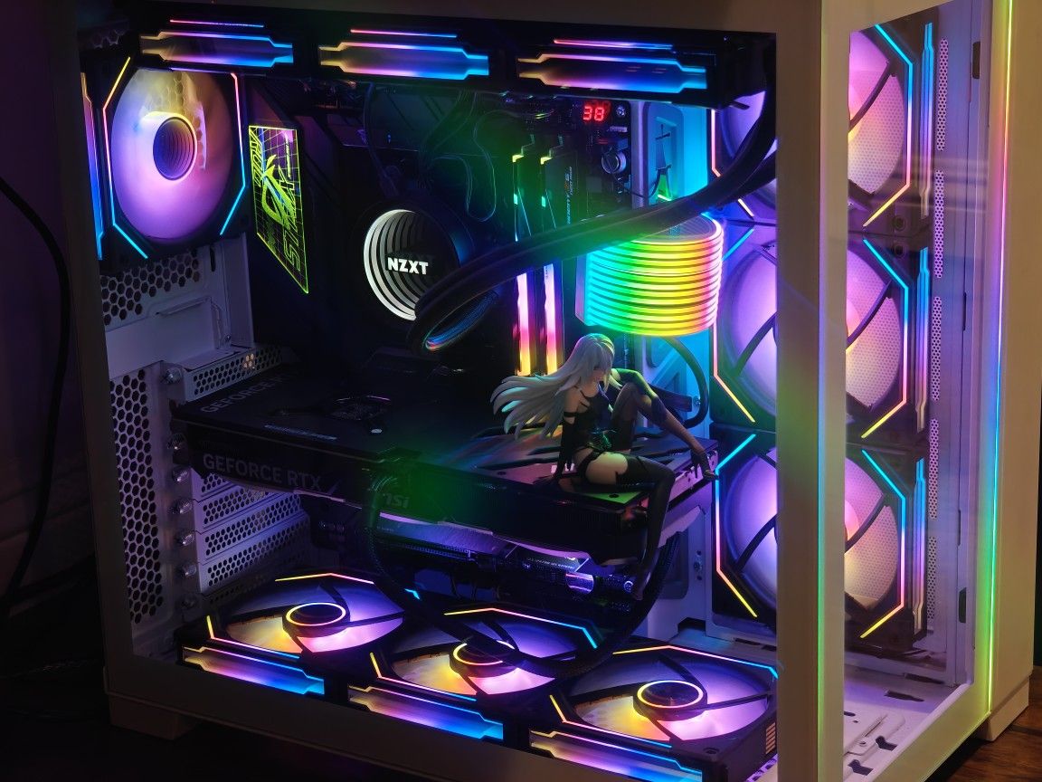 ๐ฅ High-End Custom Gaming PC โ RTX 4070 | 7800X3D | DDR5 | Lian Li O11 EVO | 360mm AIO | RGB Beast ๐ฅ