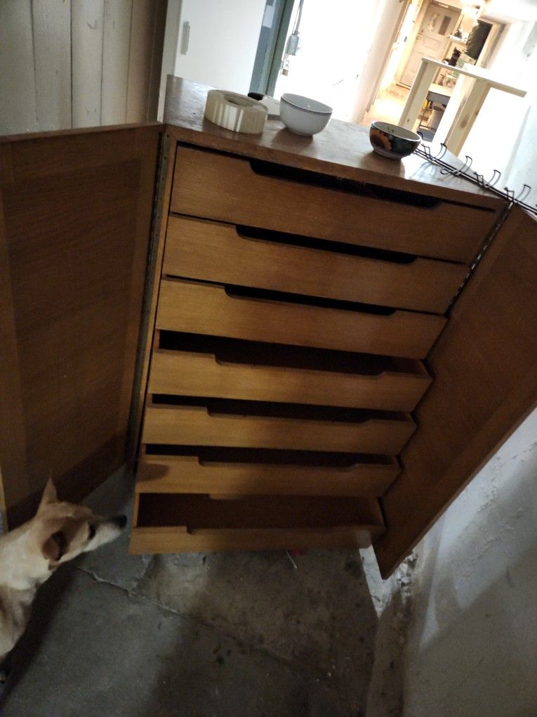 Vintage Wooden Dresser