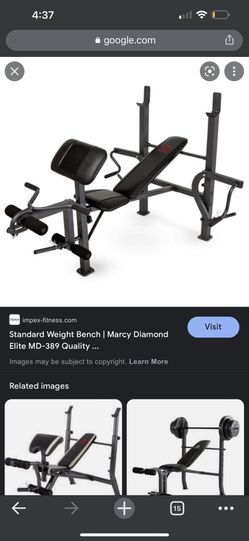 Marcy Diamond Weight Bench Un Opened