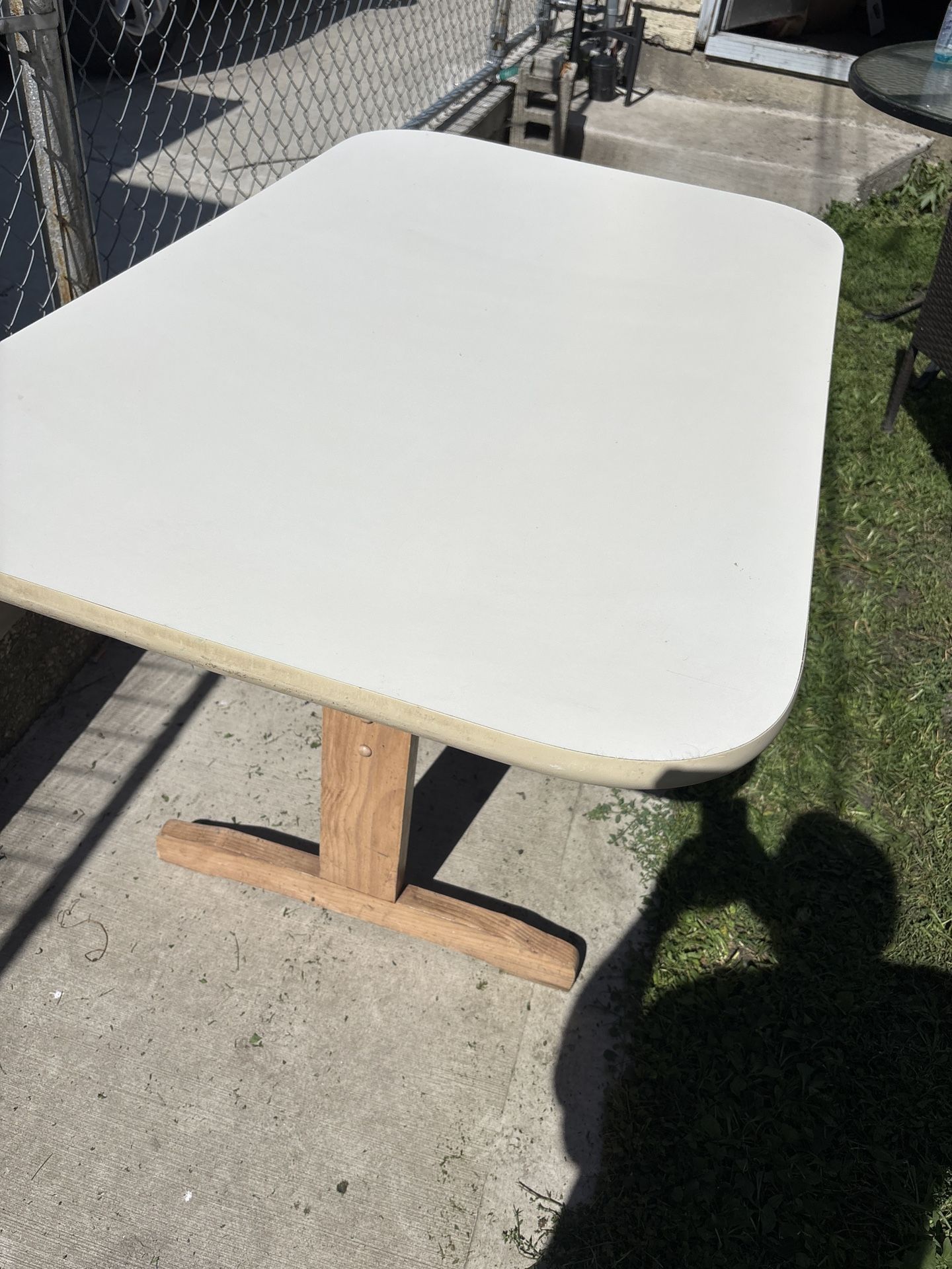 White Dinning Table Or Kitchen