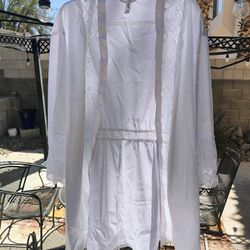 Silk Robe Sz XL 