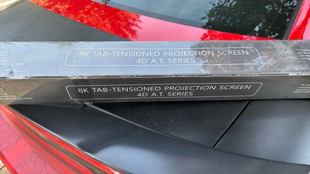 72in projector screen and projector brand new