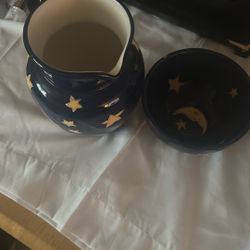 Star Pitcher And Bowl 