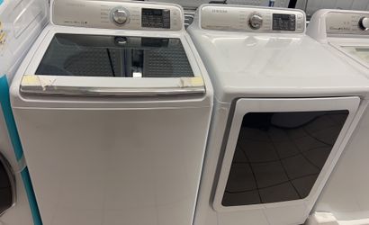 Samsung Top load Washer And Dryer Set Open  Box 