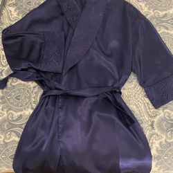 bathrobe and nightgown