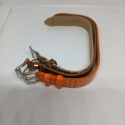 Lot 3 Faux Leather Wrist Bands Multicolors 9" 