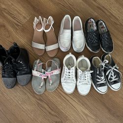 8 Pairs Of Girls Shoes Size 1