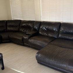 Sofas Reclining L Shape Leather 