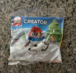 Lego Creator Snowman 30645 Poly Bag Set New Factory Sealed 2023 Retired