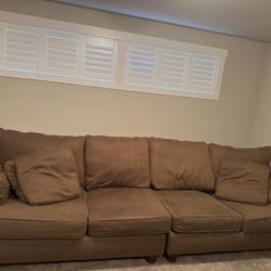 10 Foot Couch (2 Pieces) - Free