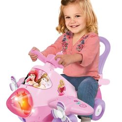 Princess Plane Ride On Toy