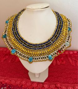 Ancient Egyptian Cleopatra Necklace