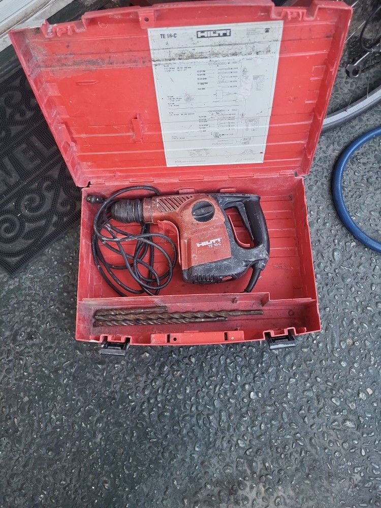 HILTI ROTARY HAMMER DRILL TE 16-C
