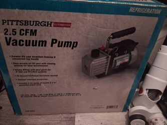 2.5 cfm vacuum pump