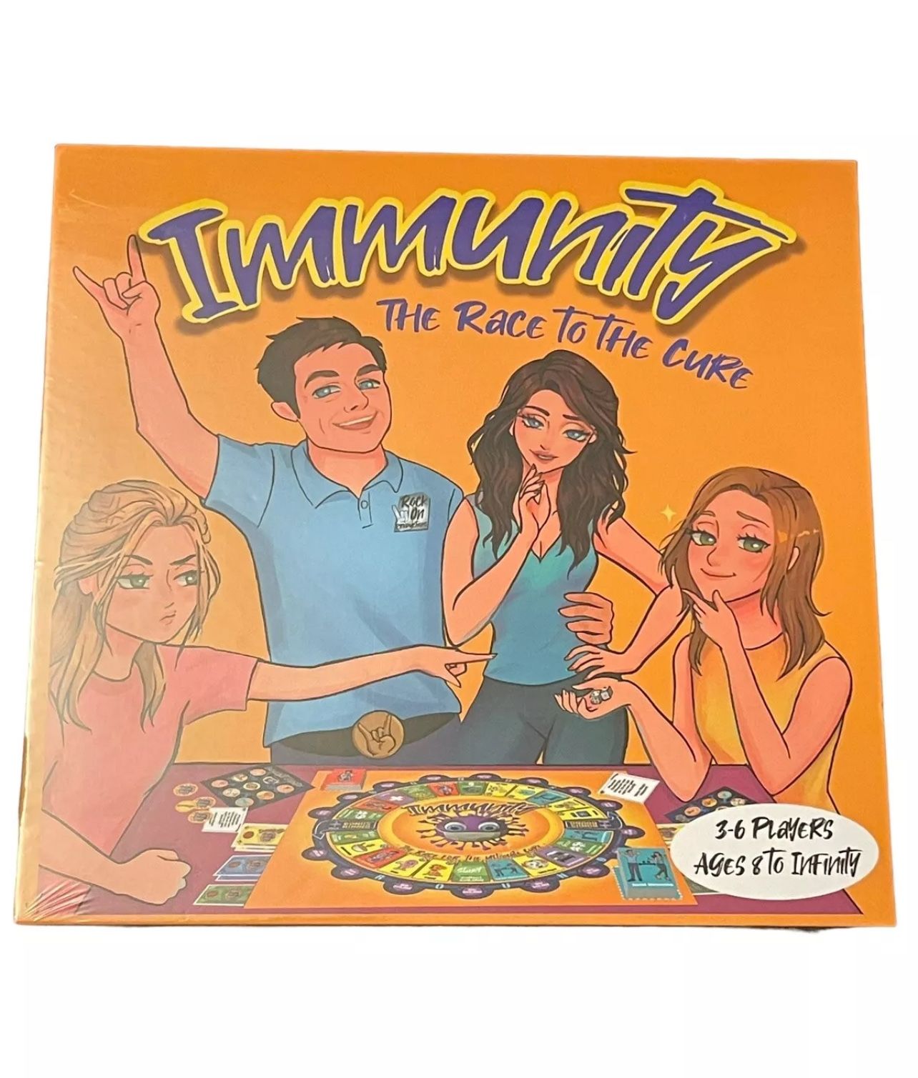 Immunity The Race To The Cure Board Game