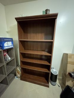 Tall Bookshelf W/Four Shelves